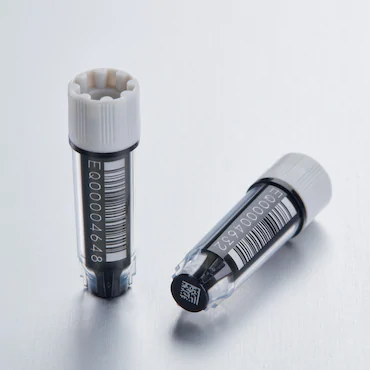 艾本德Eppendorf CryoStorage Vial，無(wú)菌, 無(wú)菌, 0.5 mL, 不含 DNase、RNase、人類 DNA 和內(nèi)毒素；外螺紋，預(yù)先加蓋灰色管蓋，帶 2D SafeCode 